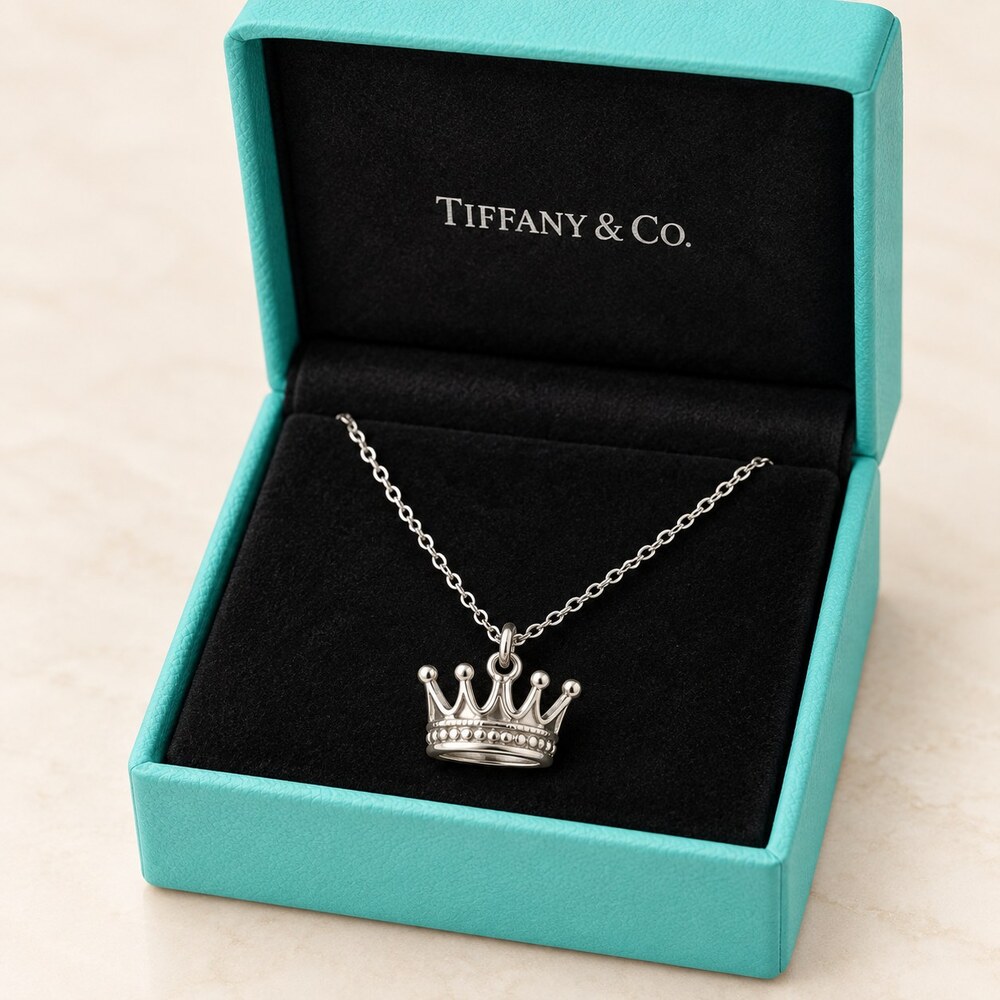 TIFFANY&CO Timeless Necklace Style 7 | New with Box - Picture 1 of 10